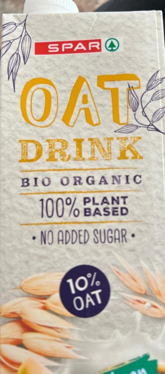 Képek - Oat drink bio organic 100% plant based no added sugar 10% oat Spar