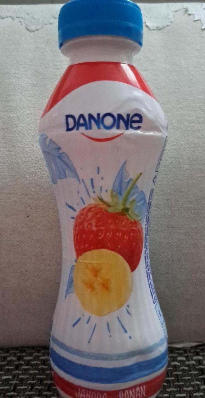 Képek - Ivójoghurt Eper-banán Danone