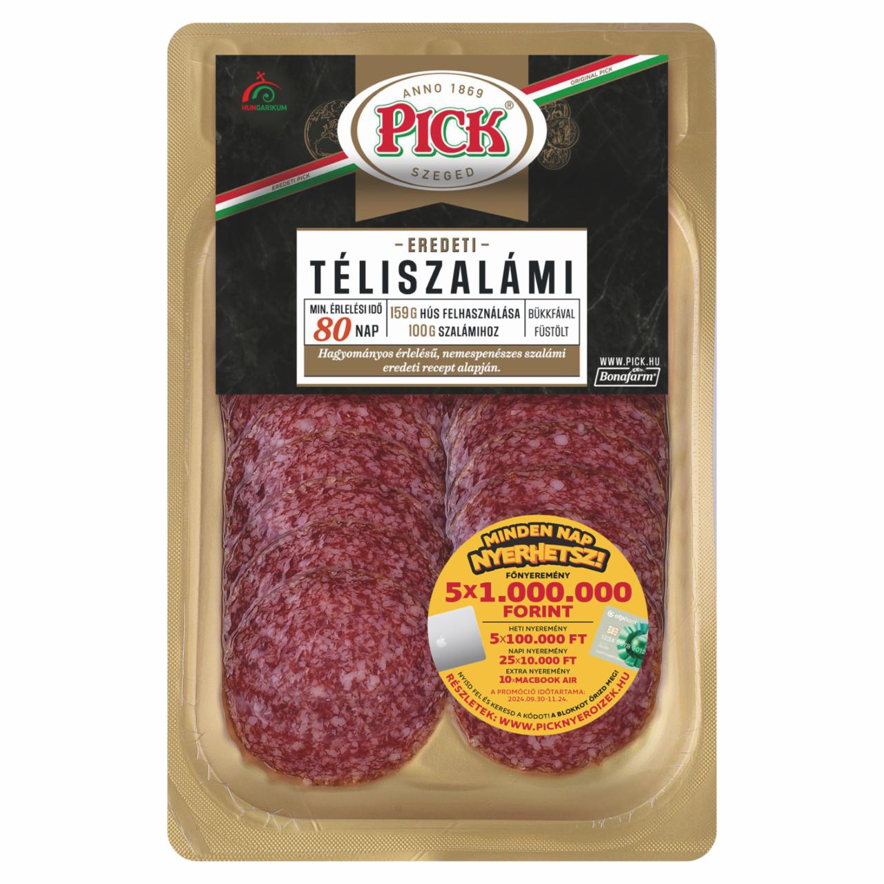 Képek - PICK szeletelt eredeti téliszalámi 70 g