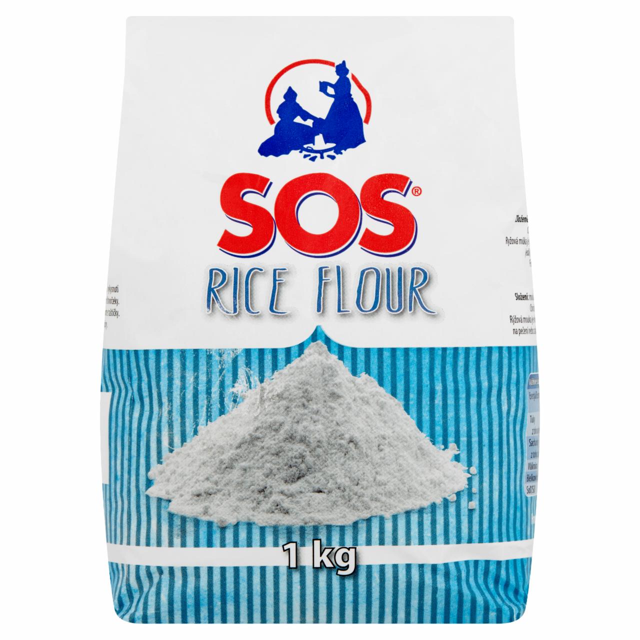 Képek - SOS fehér rizsliszt 1 kg