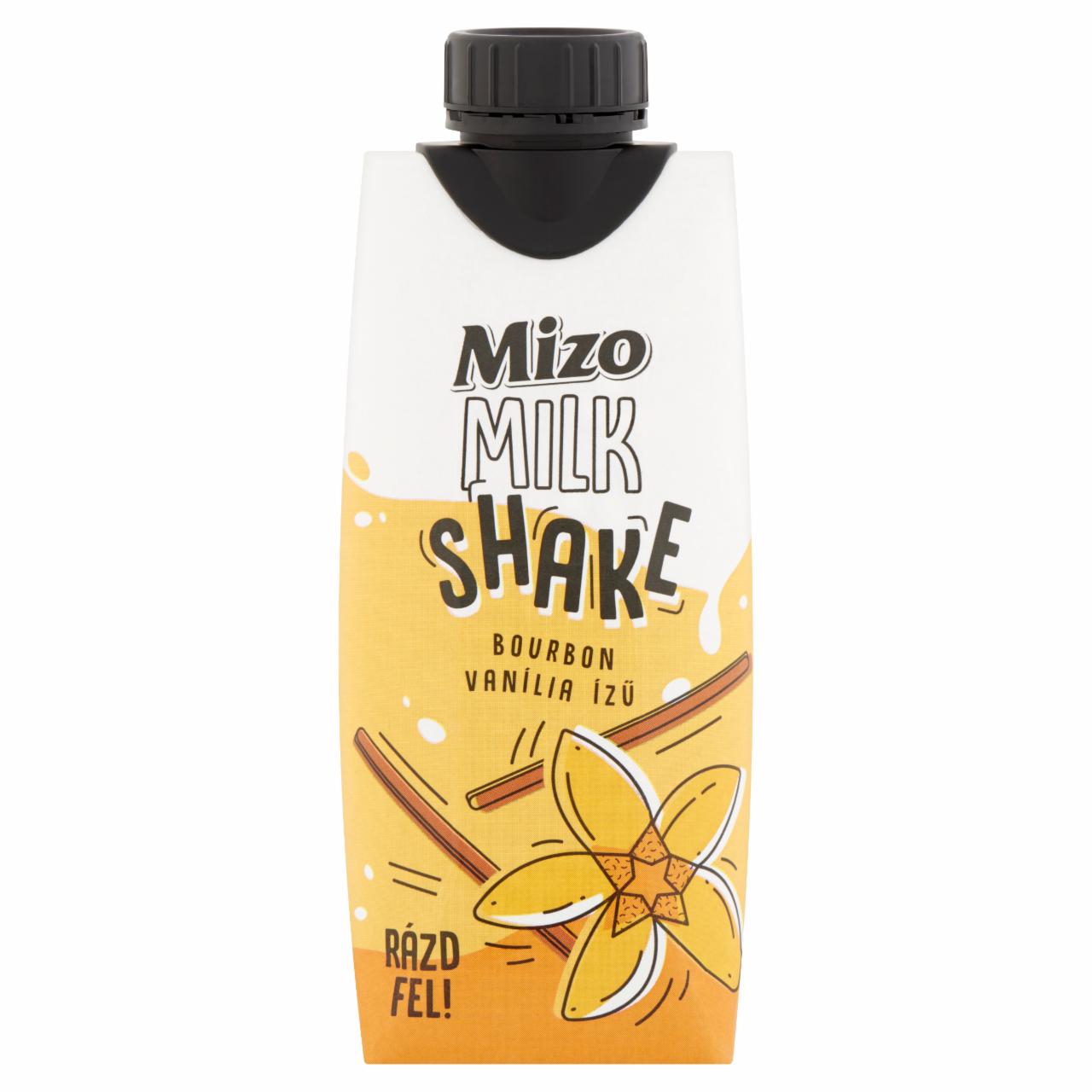 Képek - Mizo Milk Shake bourbon vanília ízű tejkészítmény 315 ml