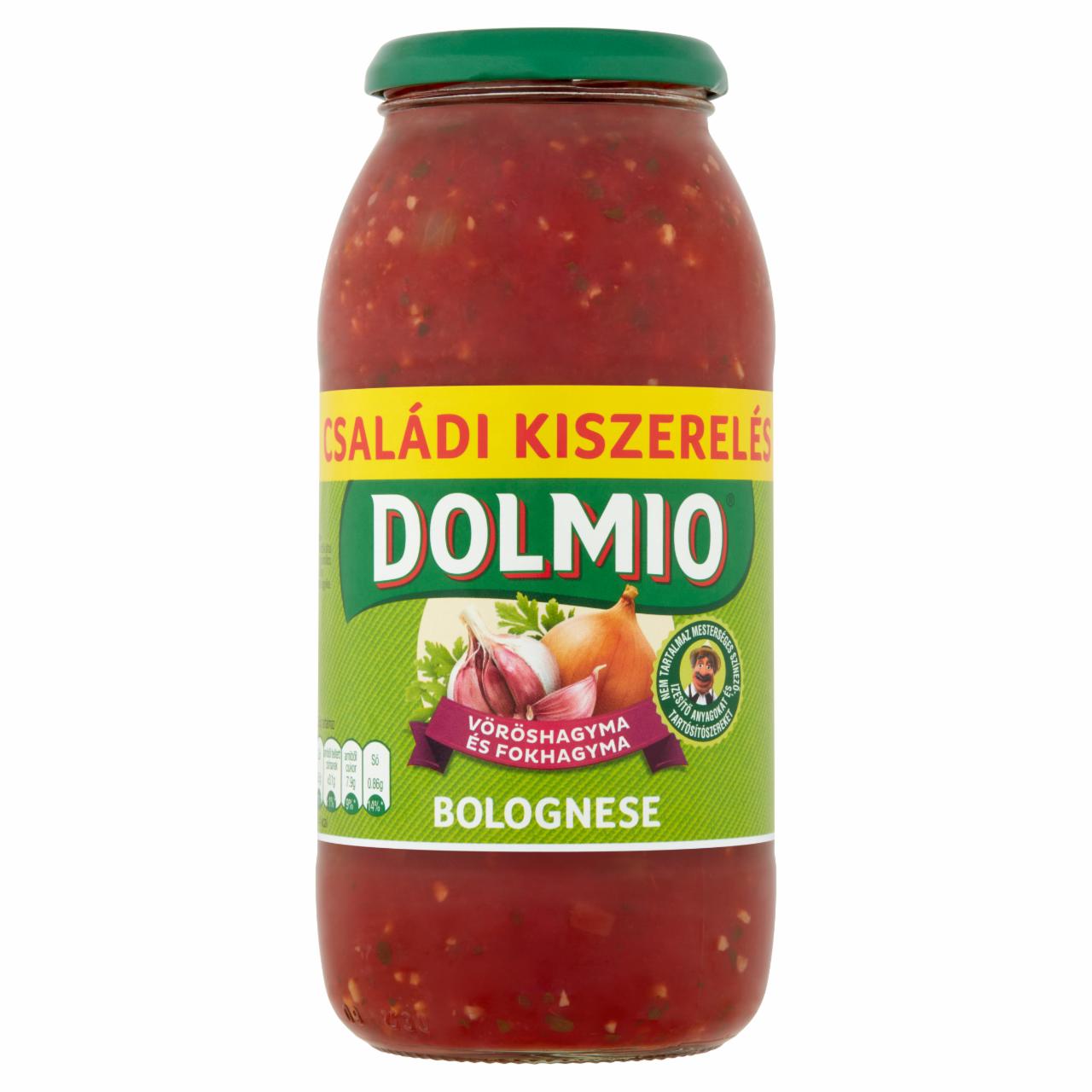 Képek - Dolmio Bolognese pikáns paradicsomszósz vöröshagymával és fokhagymával 750 g