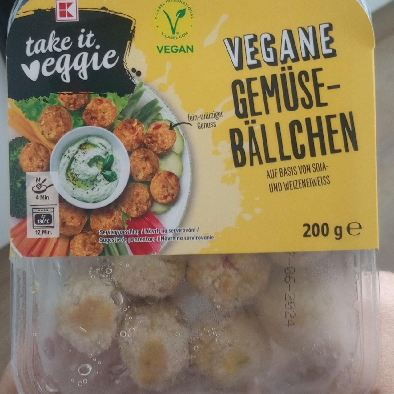 Képek - Vegane Gemüse Bällchen K-take it veggie