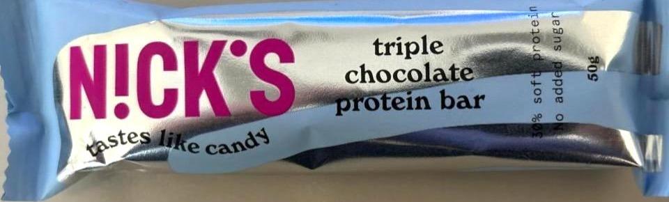 Képek - Triple chocolate protein bar N!ck's