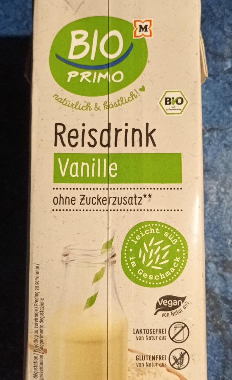 Képek - Reisdrink Vanille Bio Primo