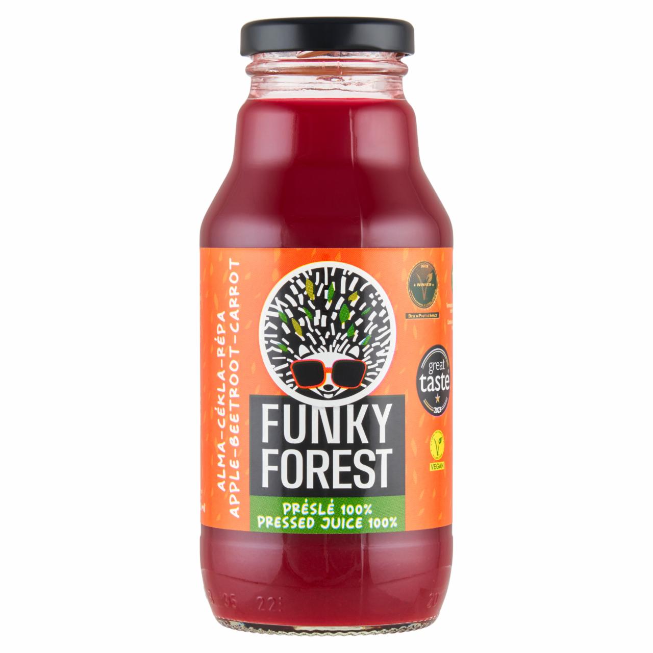 Képek - Funky Forest 100% alma-cékla-répa préslé 330 ml