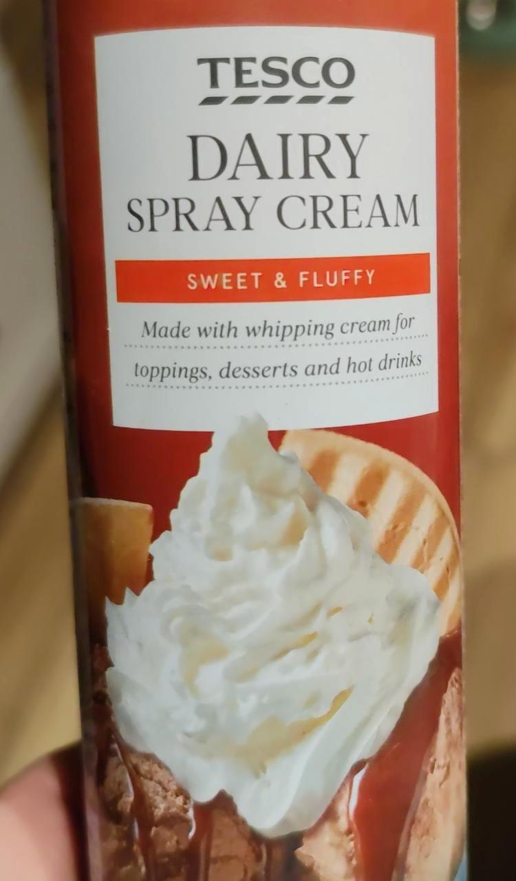 Képek - Dairy Spray Cream Tesco