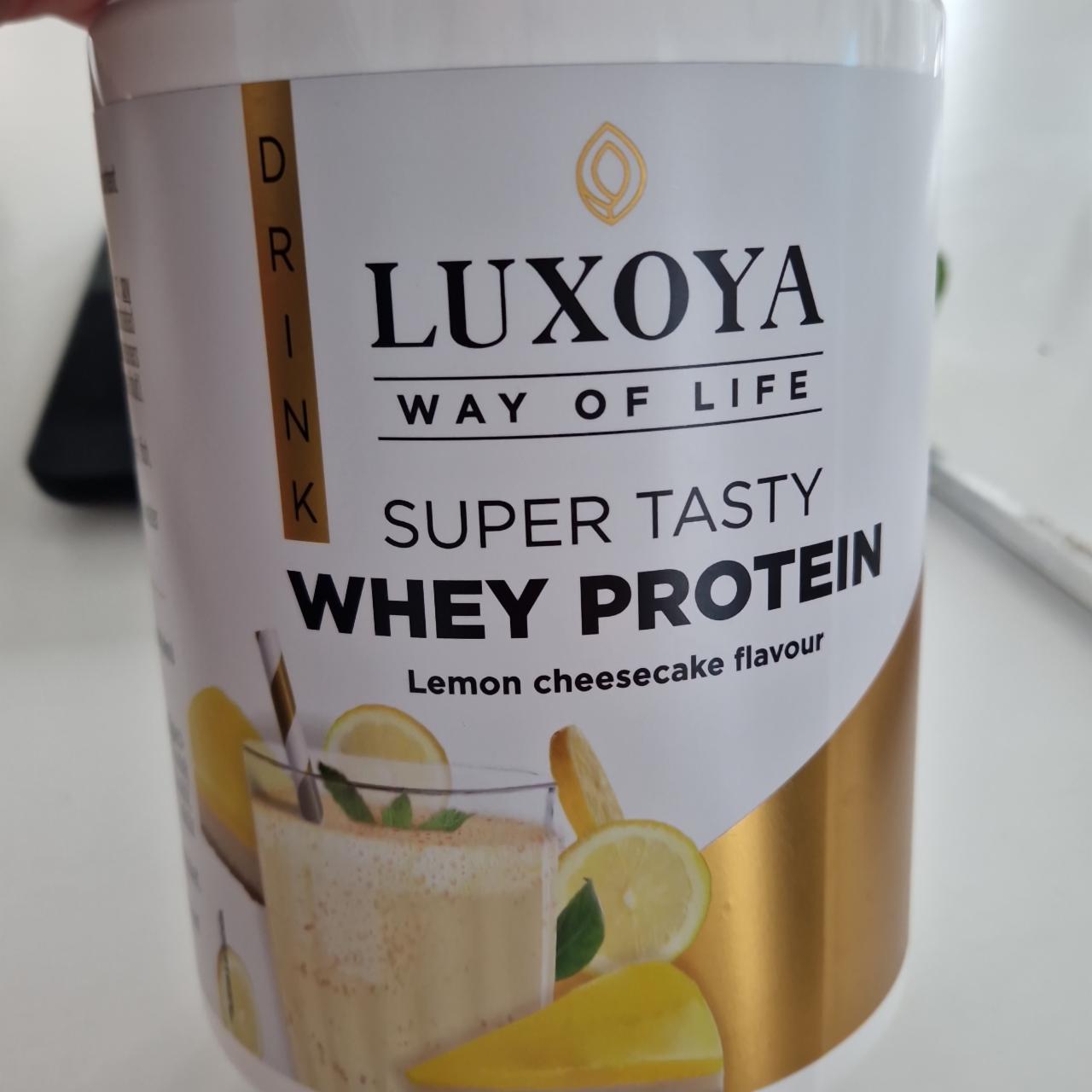 Képek - Super tasty Whey protein Lemon cheesecake flavour Luxoya