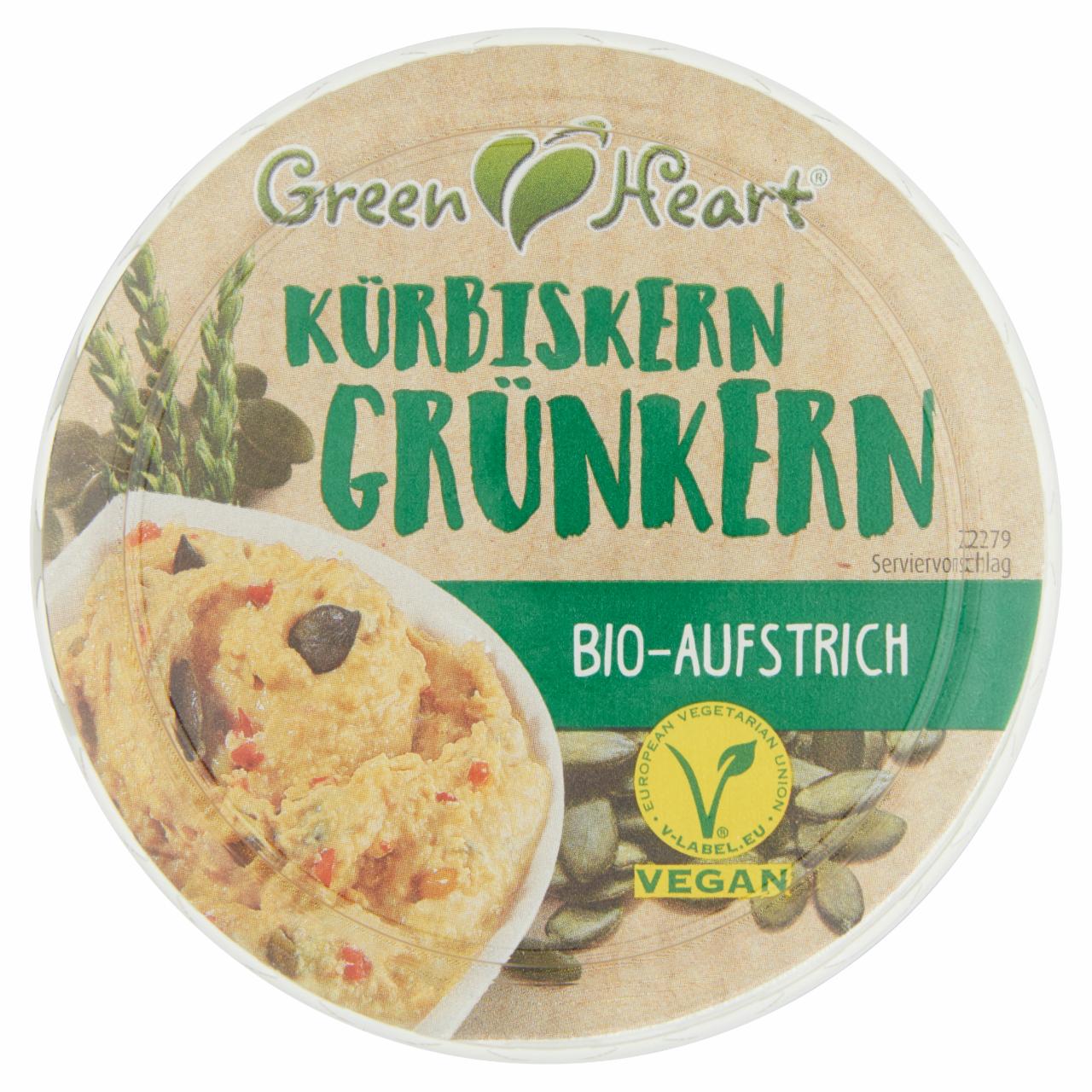 Képek - Green Heart BIO tönkölybúzás-tökmagos krém 150 g