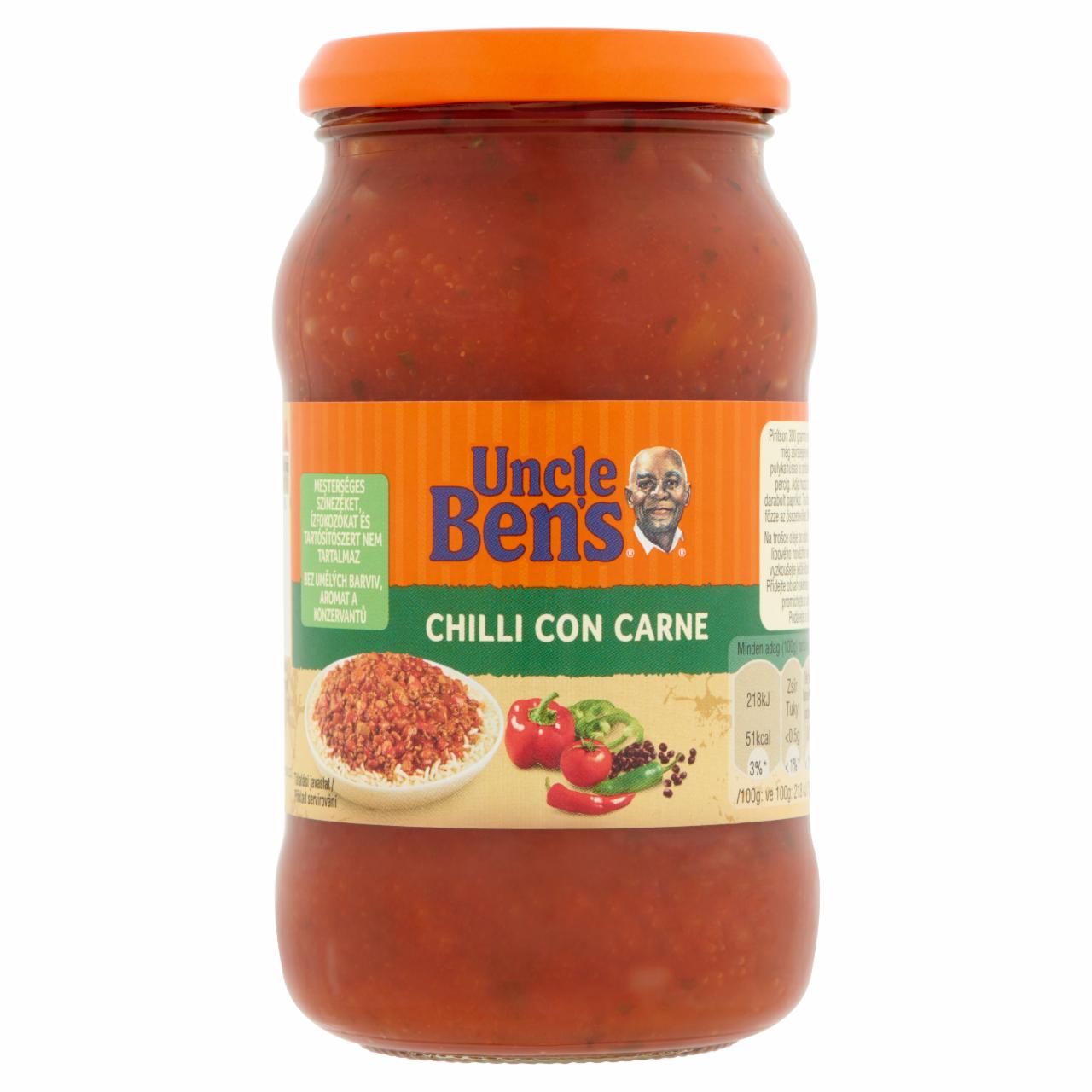 Képek - Uncle Ben's Chilli Con Carne chiliszósz babbal 400 g