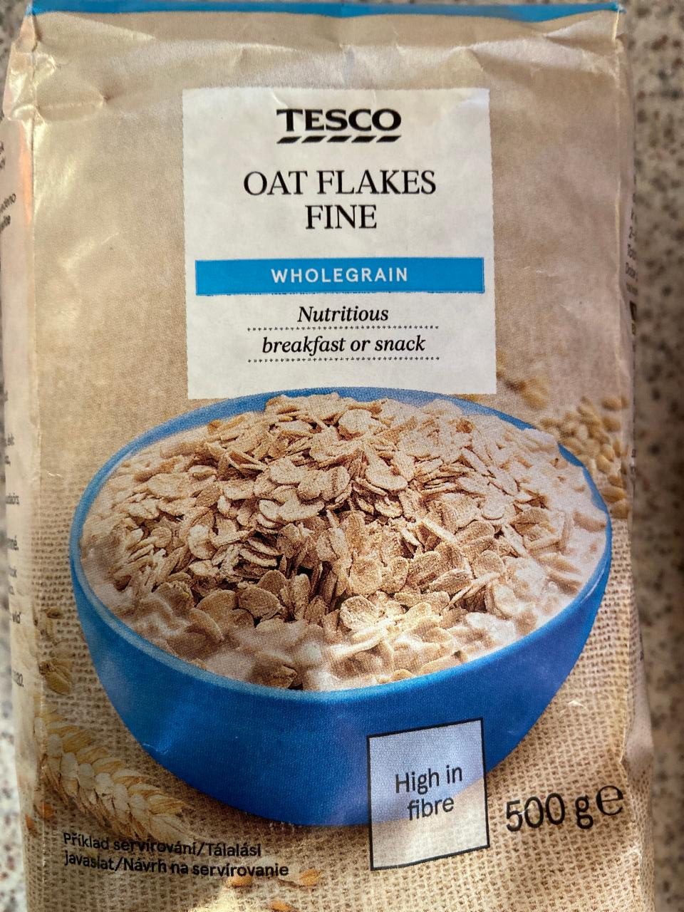 Képek - Oat flakes fine wholegrain Tesco