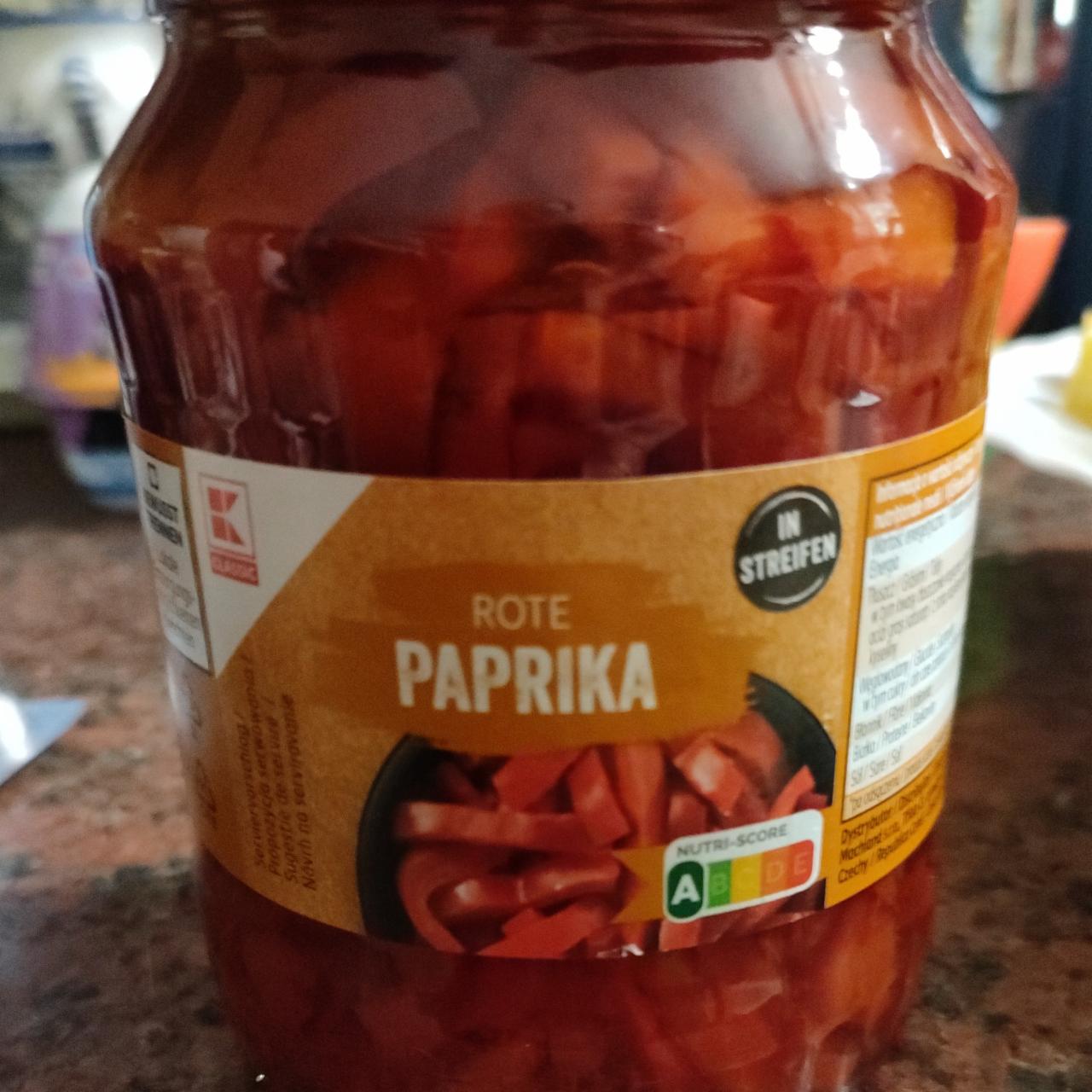 Képek - Rote paprika K-Classic