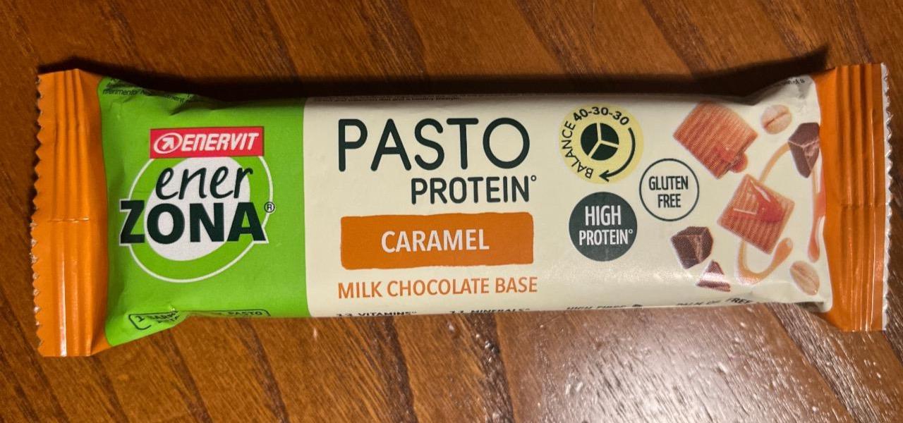 Képek - Pasto protein Caramel milk chocolate base Enervit