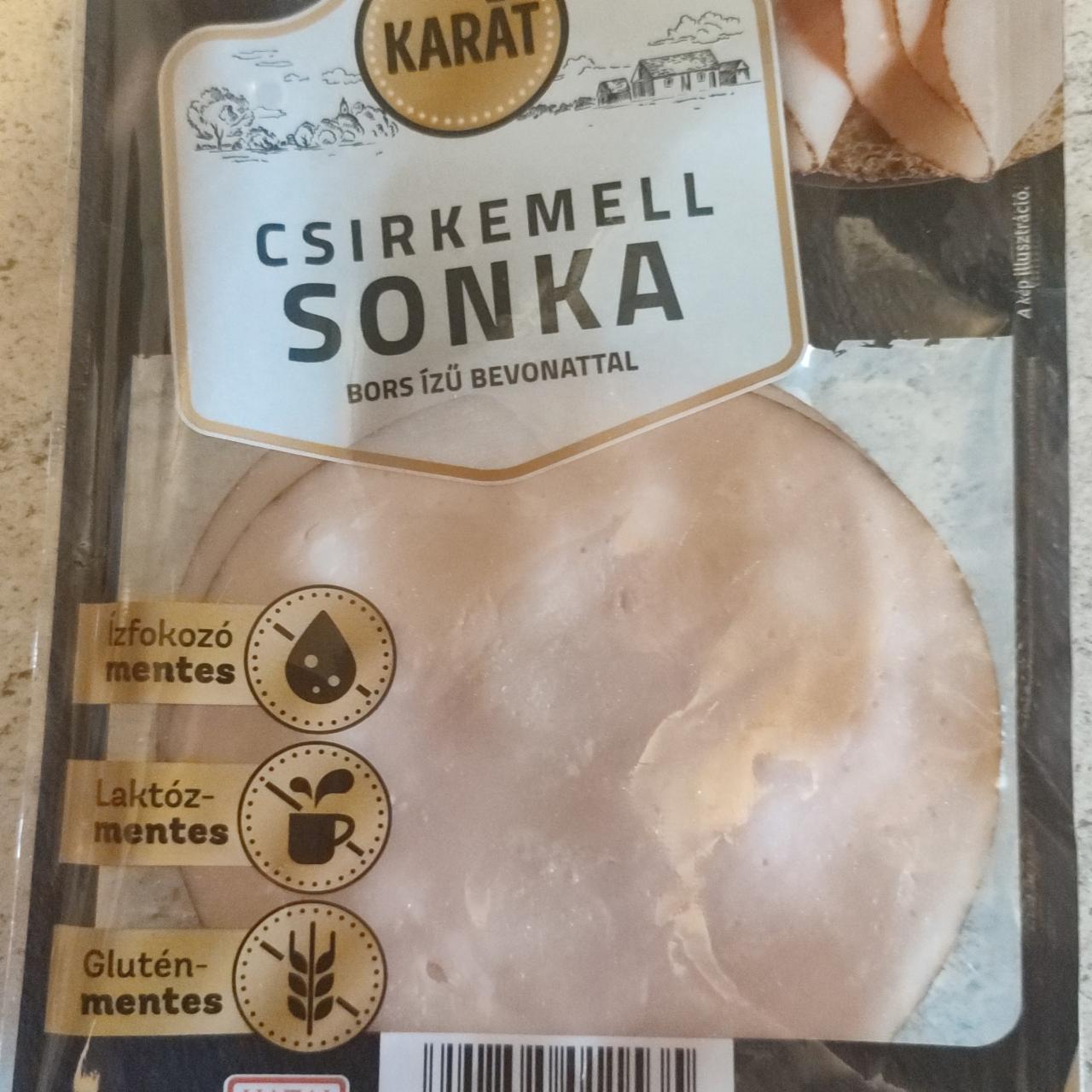 Képek - Csirkemell sonka bors ízesítéssel Karát