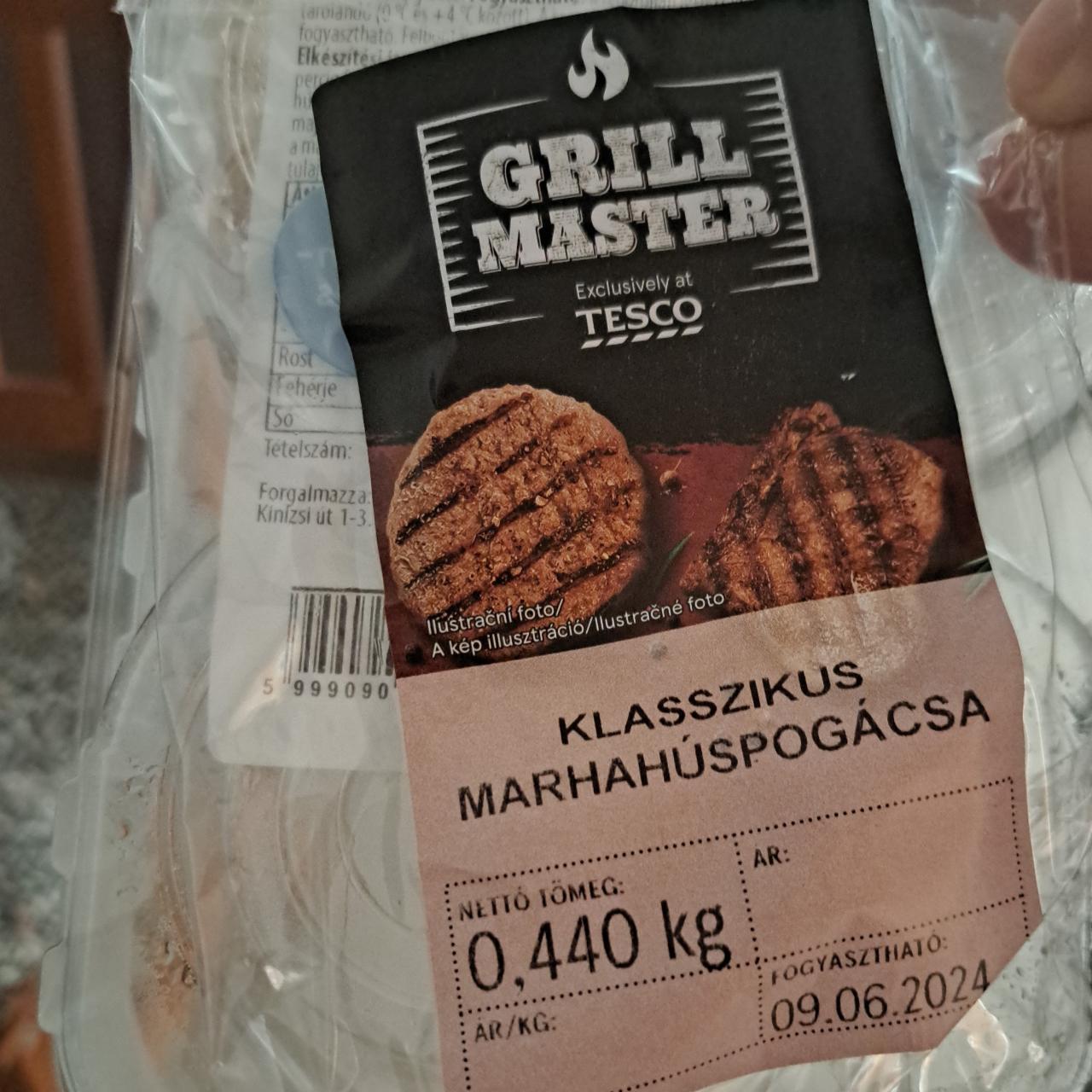 Képek - Klasszikus marhahúspogácsa Grill master