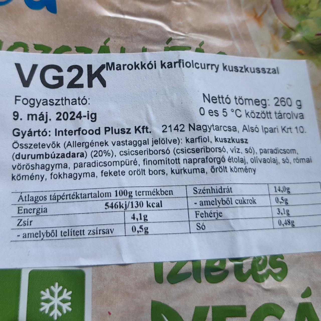 Képek - marakkoi karfiol kuszkusszal VG2K