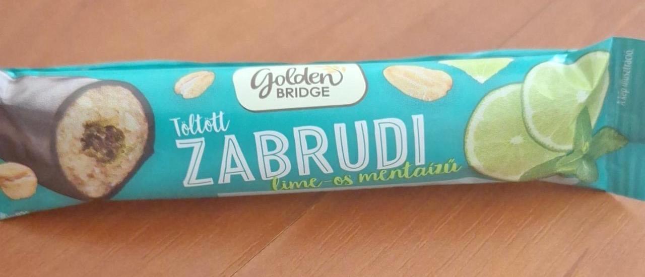 Képek - Töltött zabrudi lime és mentaízű Golden Bridge