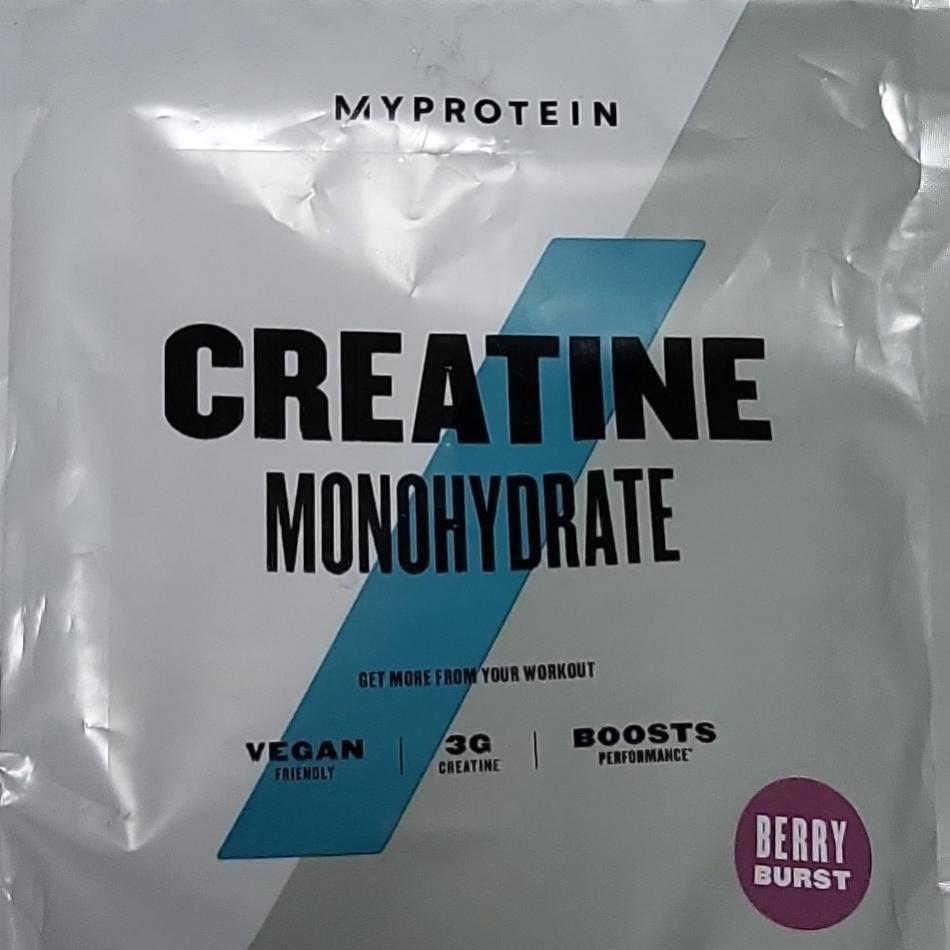 Képek - Creatine Monohydrate Berry burst MyProtein