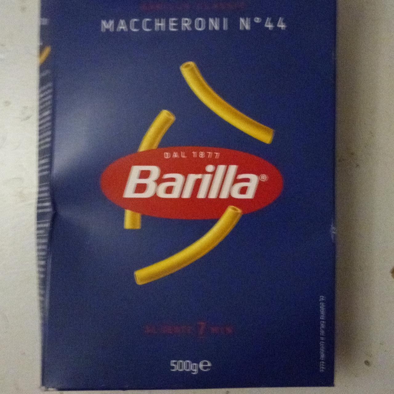 Képek - Maccheroni N°44 Apró száraztészta durum búzából Barilla