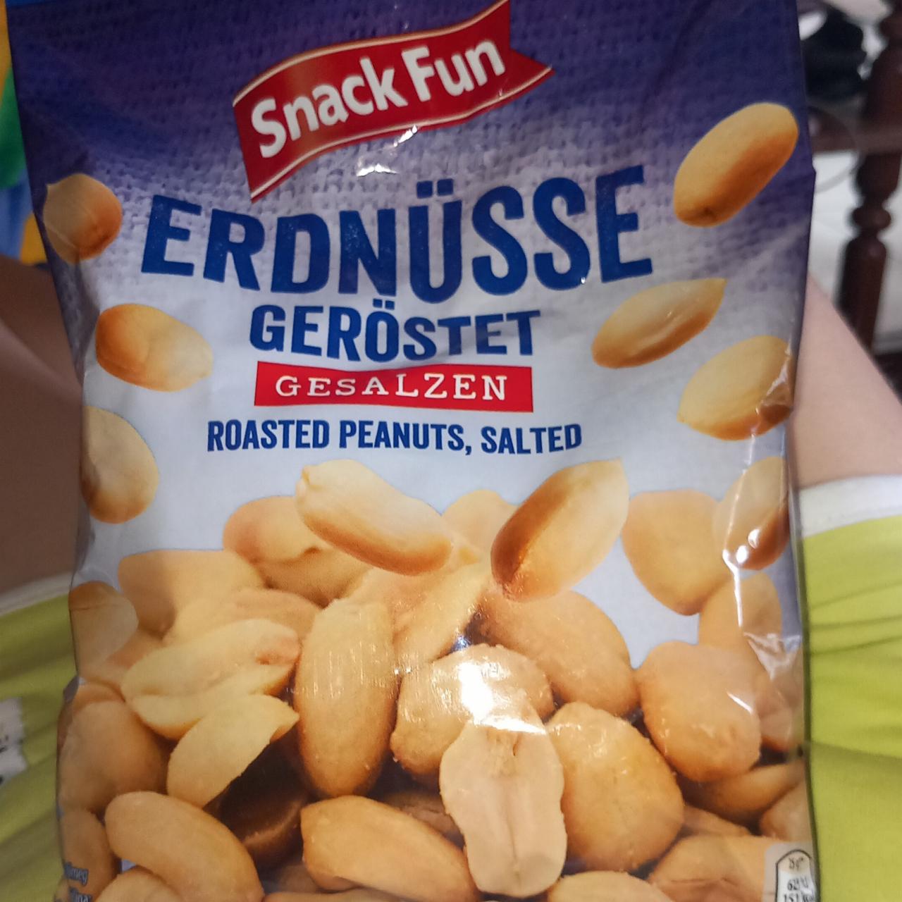 Képek - Erdnüsse Geröstet gesalzen Snack Fun