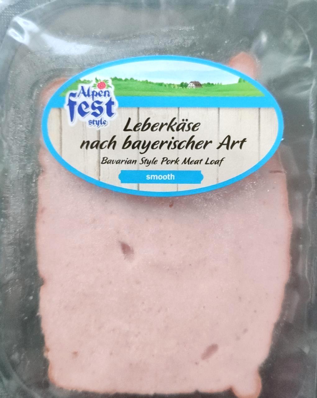 Képek - Leberkäse nach bayerischer art Alpen fest