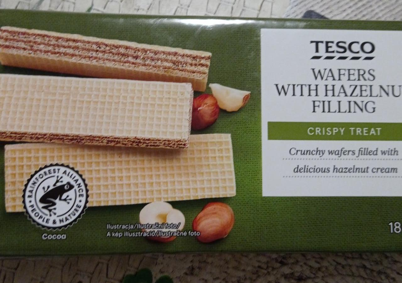 Képek - Wafers with Hazelnut filling crispy treat Tesco