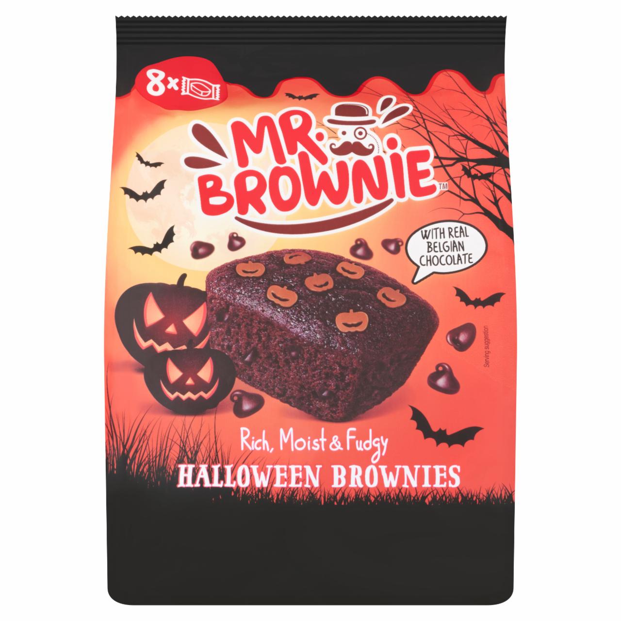 Képek - Mr. Brownie brownie belga csokoládé és cukor díszítéssel 200 g