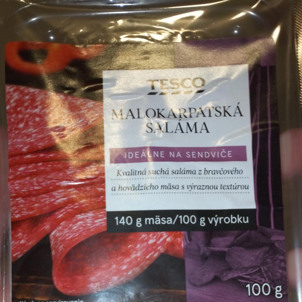 Képek - Malokarpátská saláma Tesco