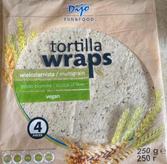 Képek - Tortilla wraps multigrain Dijo