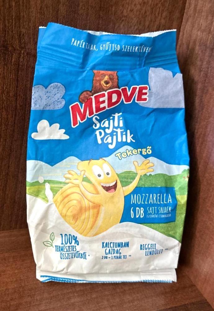 Képek - Sajti pajtik tekergő mozzarella Medve