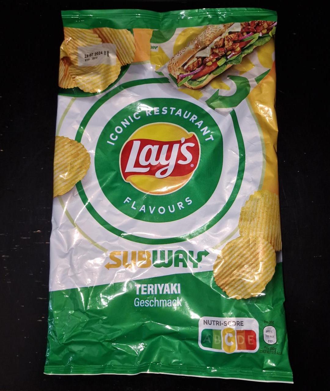 Képek - Iconic Subway Teriyaki Lay’s