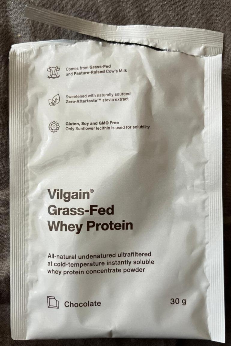 Képek - Grass-Fed Whey Protein Chocolate Vilgain