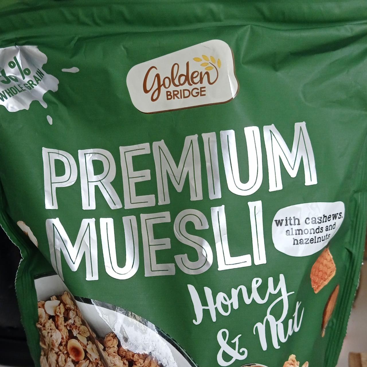 Képek - Premium muesli Honey & Nut Golden Bridge