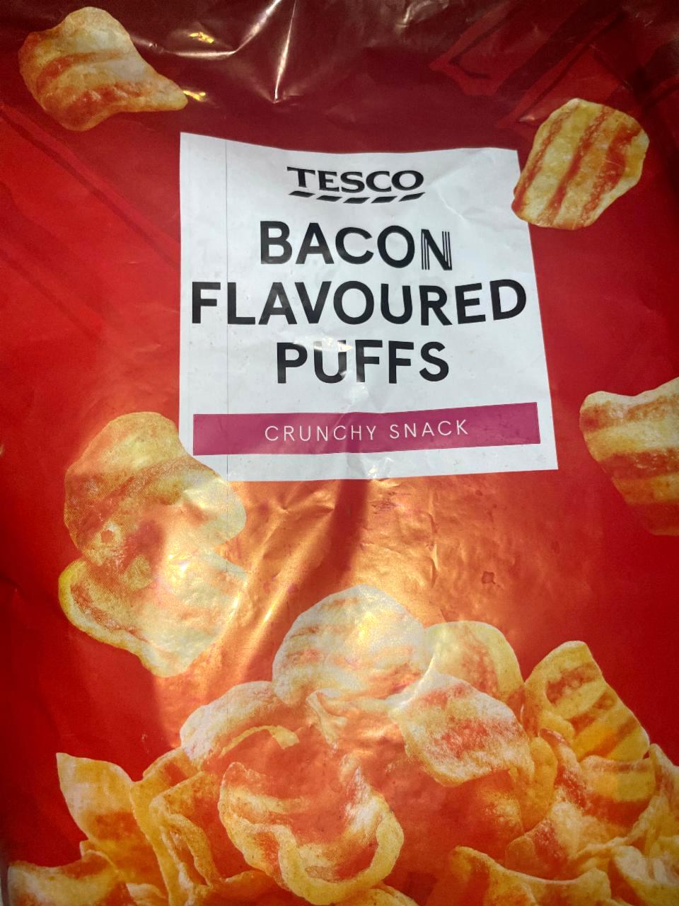 Képek - Bacon flavoured puffs Tesco