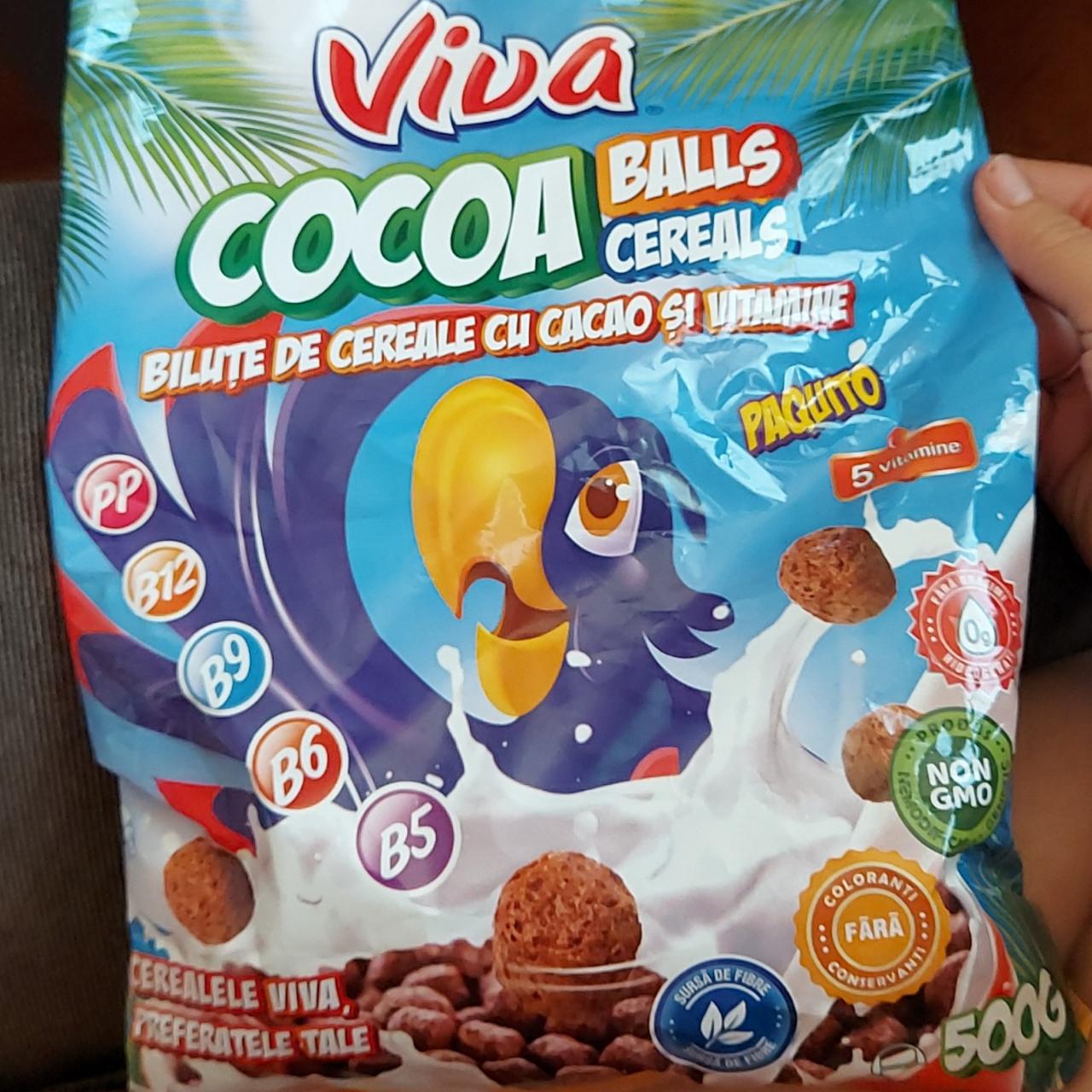 Képek - Cocoa balls cereals Viva