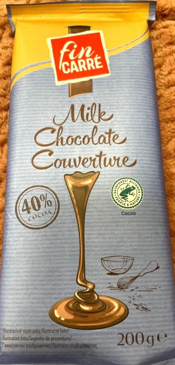 Képek - Milk chocolate courverture 40% Fin Carré