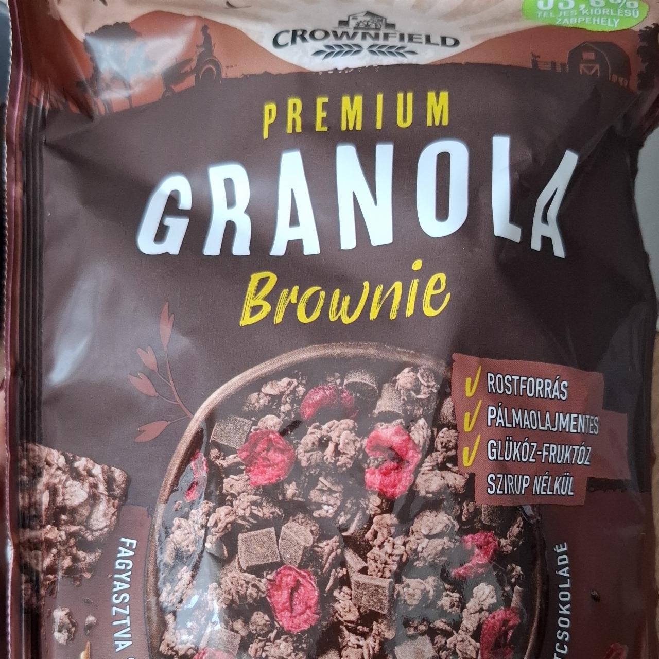 Képek - Premium granola Brownie Crownfield