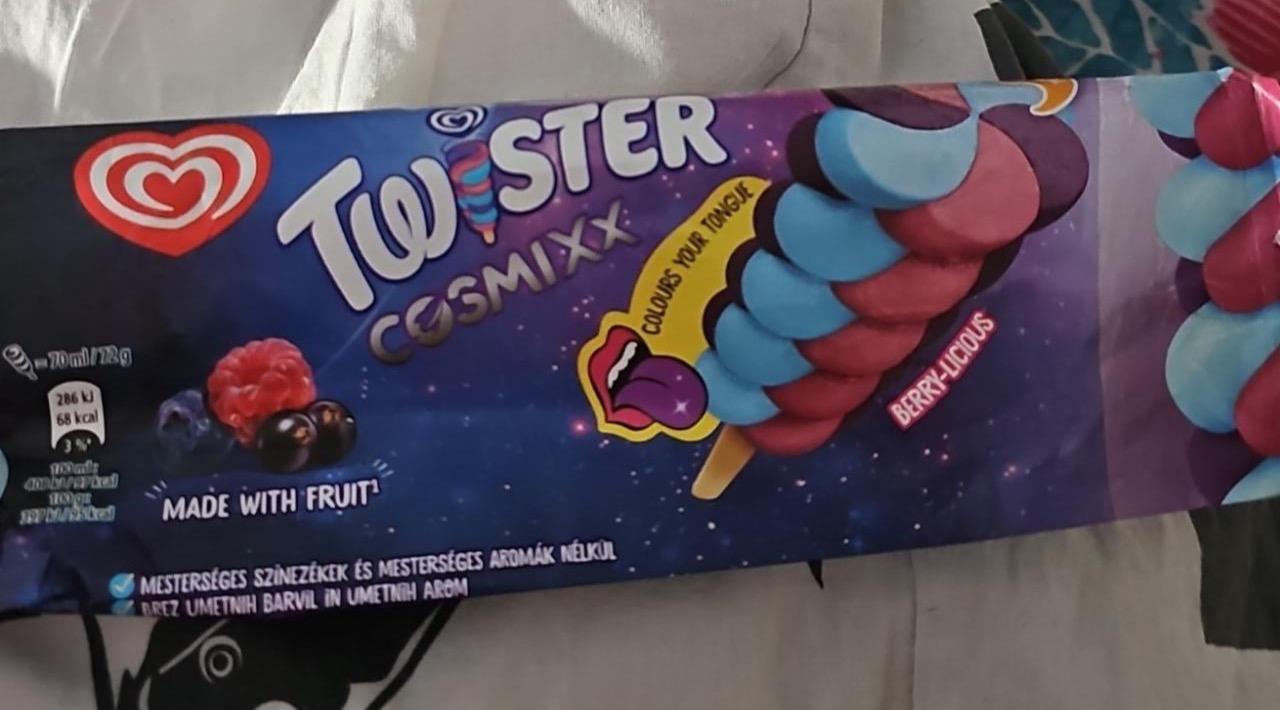 Képek - Twister cosmixx berry-licious Algida