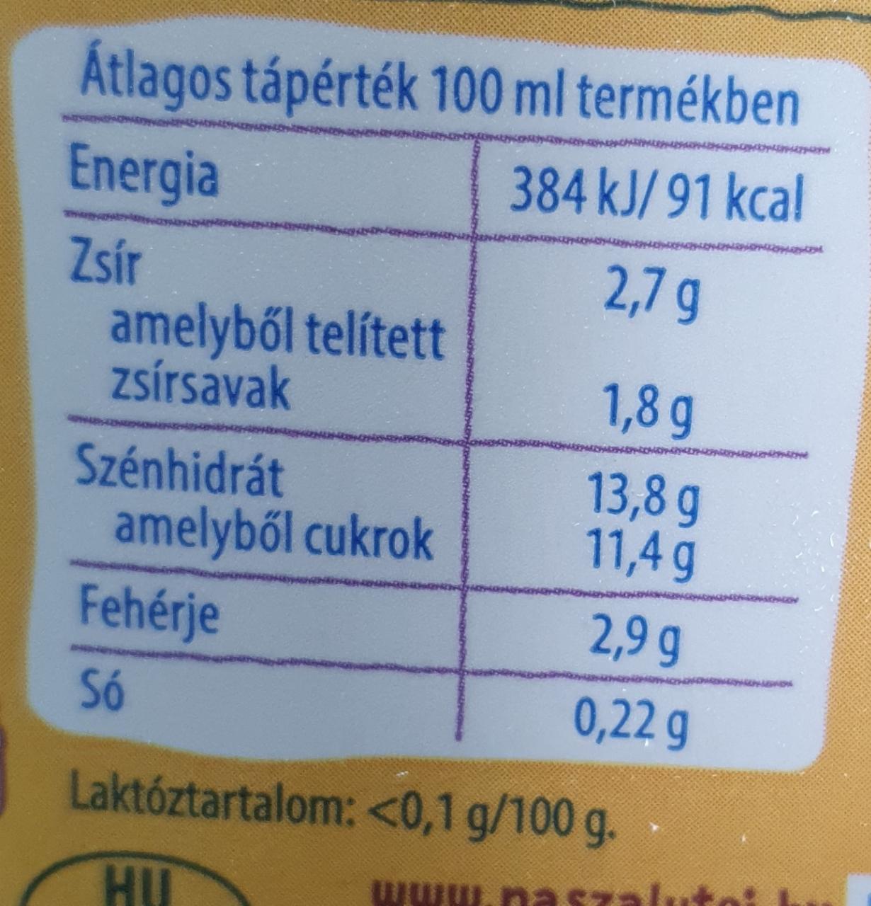 Laktózmentes Madártej Magic Milk Kalória Kj és Tápértékek Dine4fithu 3775