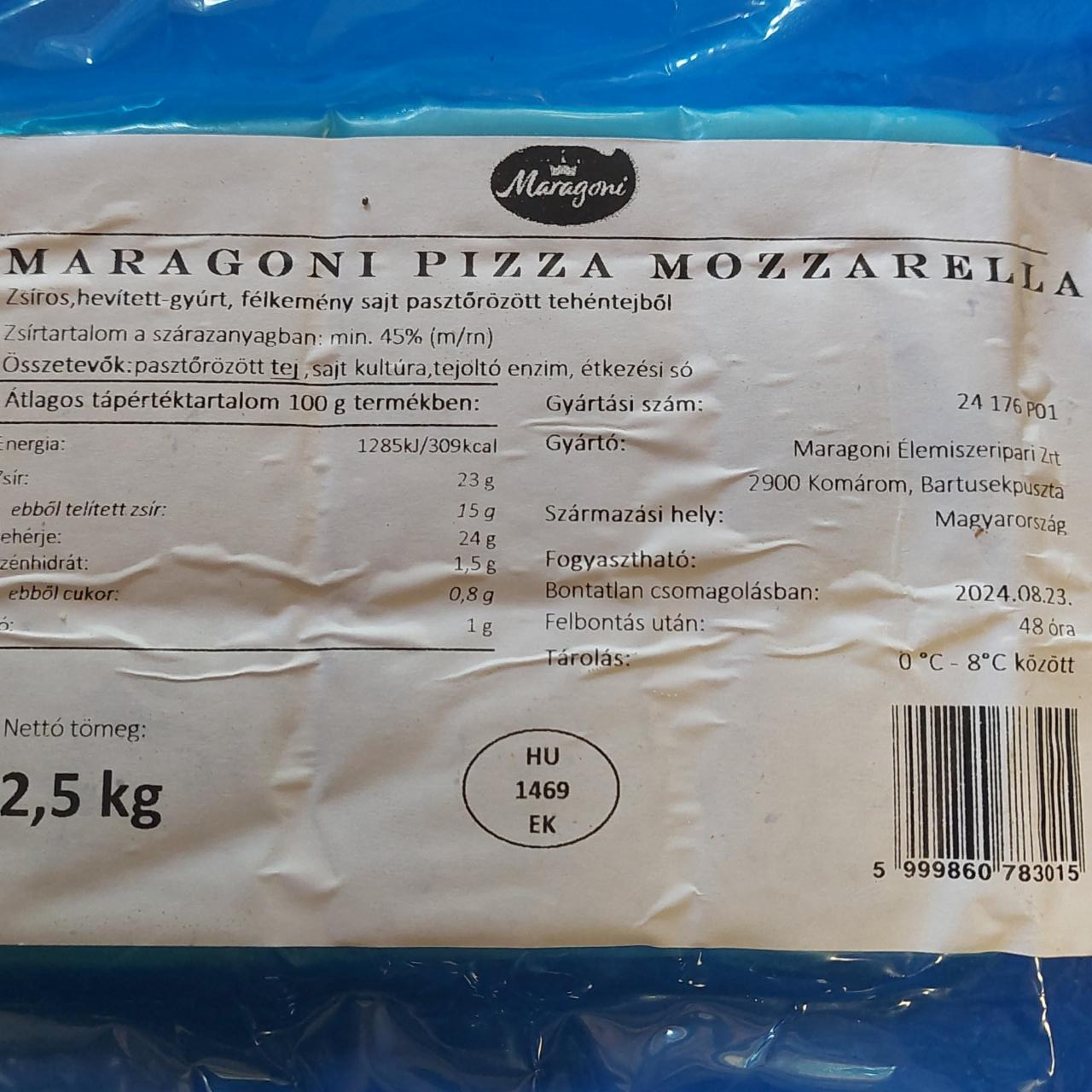 Képek - maragoni pizza mozzarella