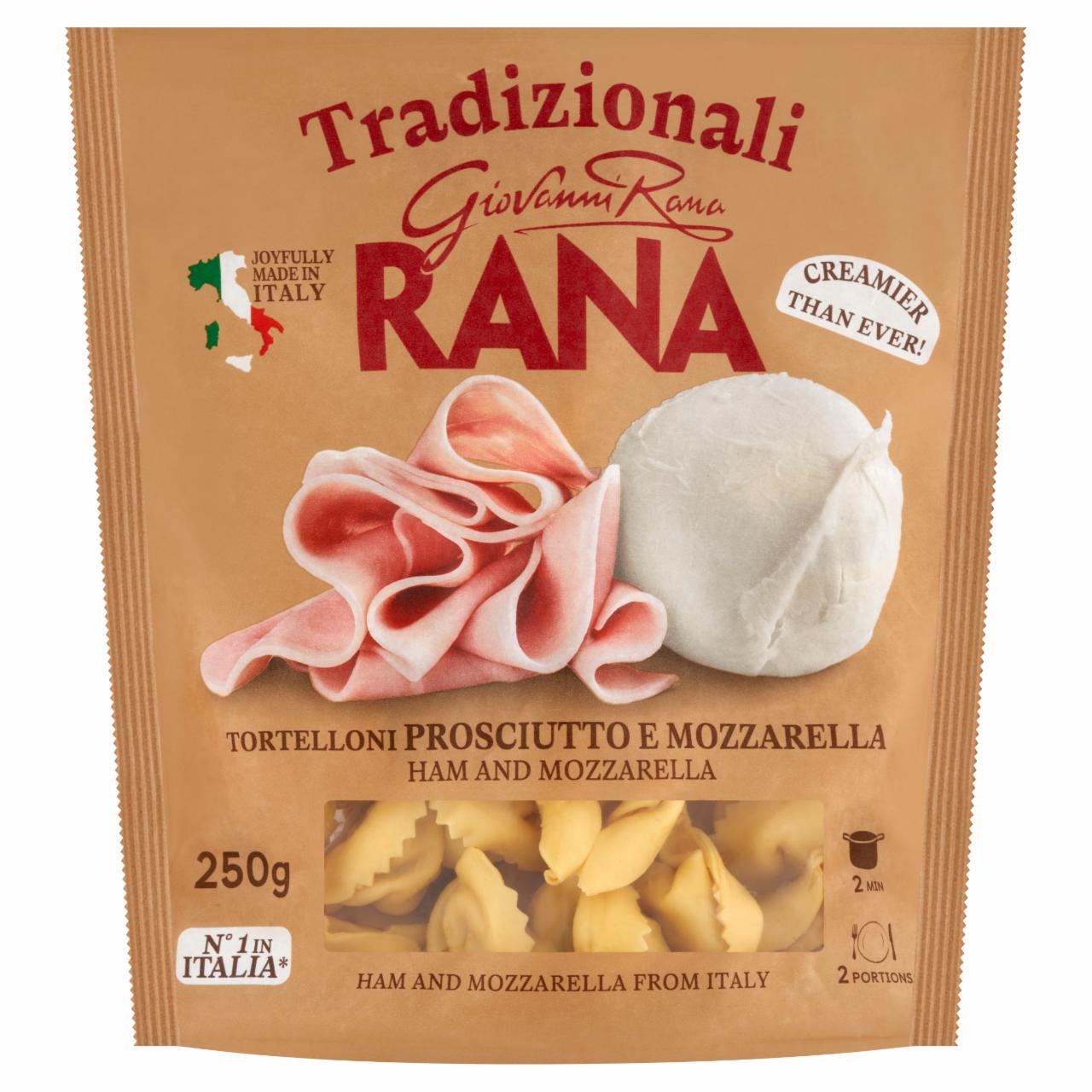 Képek - Giovanni Rana főtt sonkás és mozzarellás tortelloni 250 g