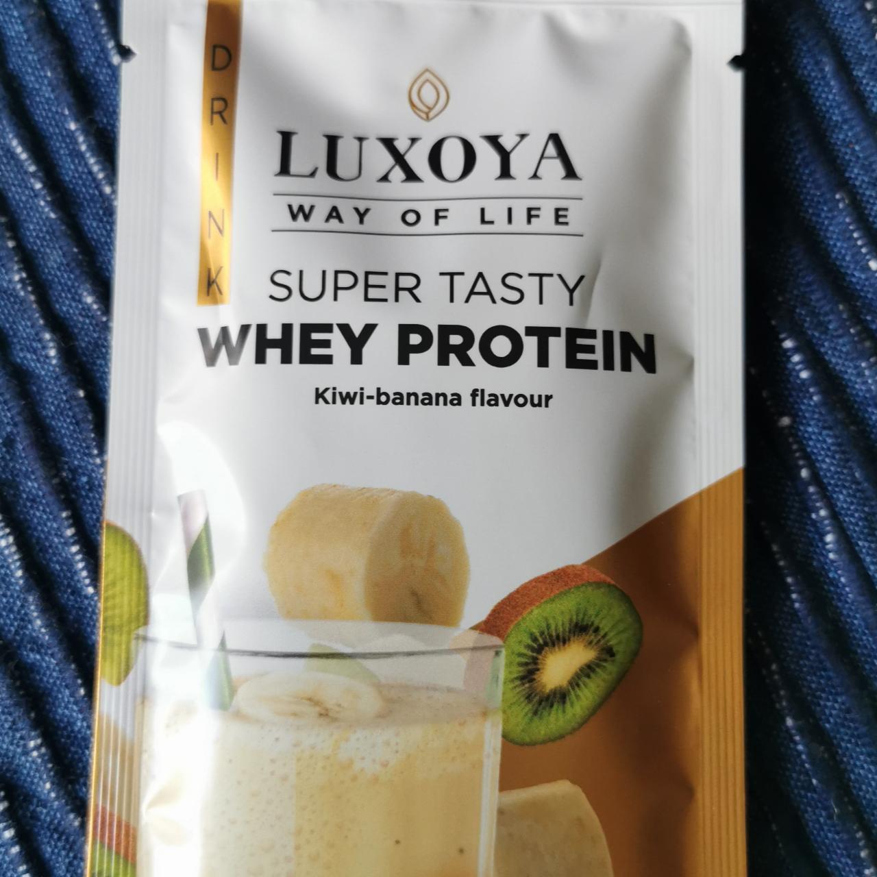 Képek - Whey protein kiwi-banana Luxoya