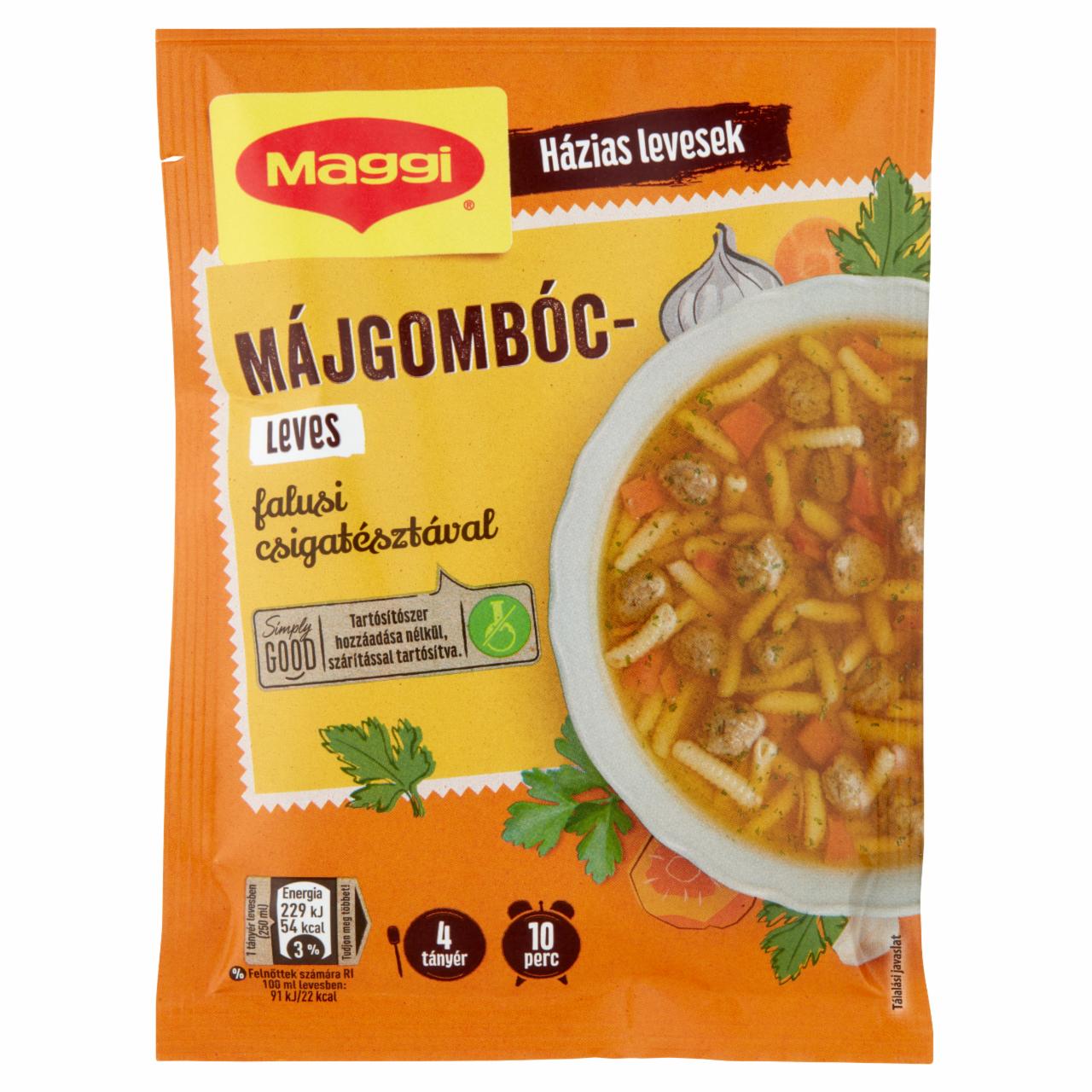 Képek - Maggi májgombócleves falusi csigatésztával 60 g