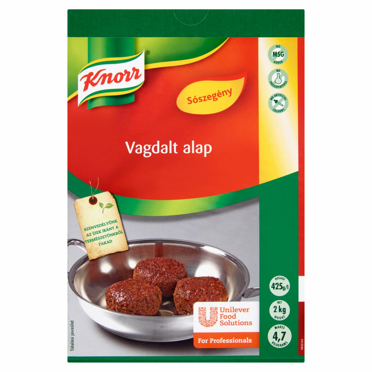 Képek - Knorr vagdalt alap - sószegény 2 kg