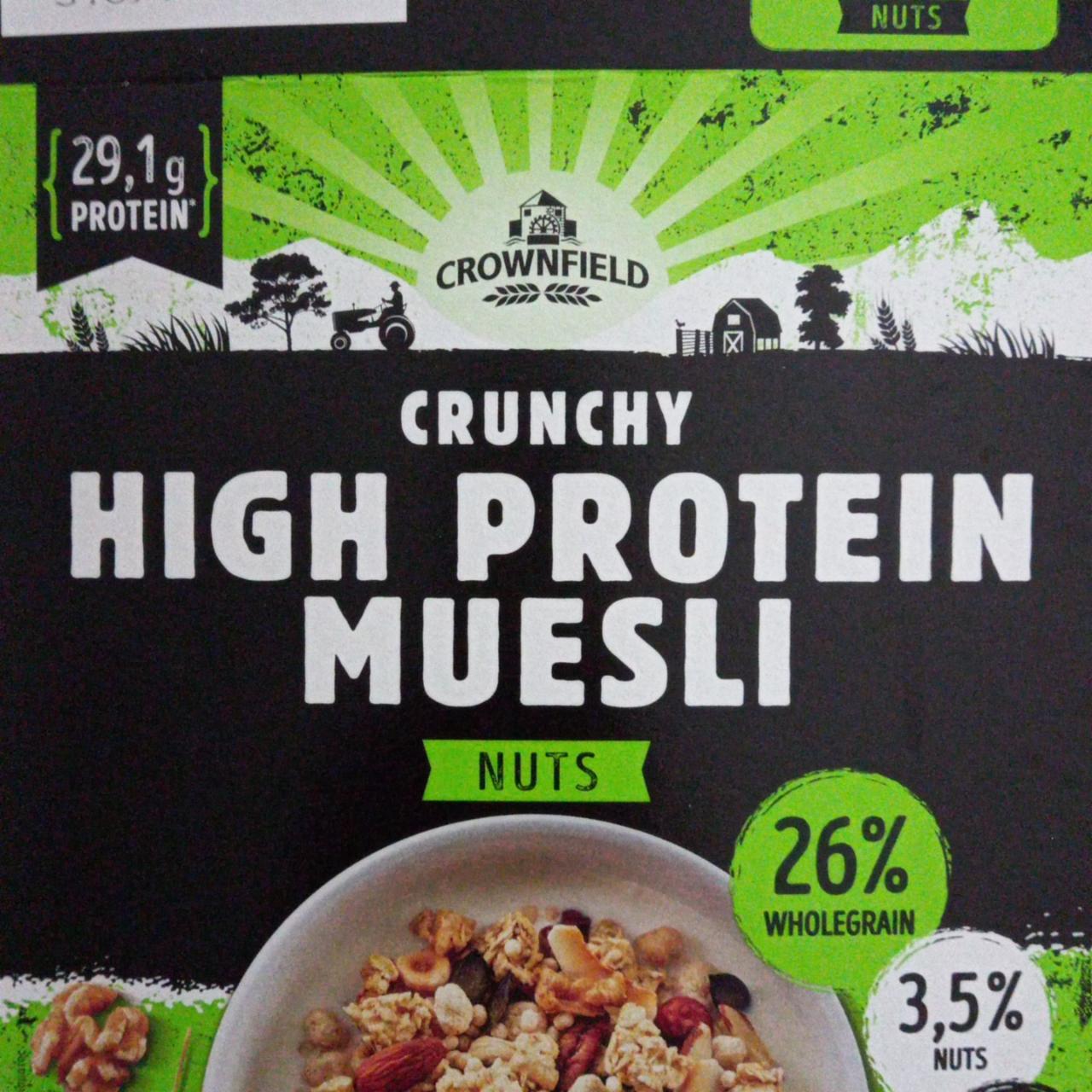 Képek - Crunchy High Protein Muesli Nuts Crownfield