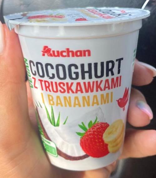 Képek - Kókusz joghurt eper-banán Auchan