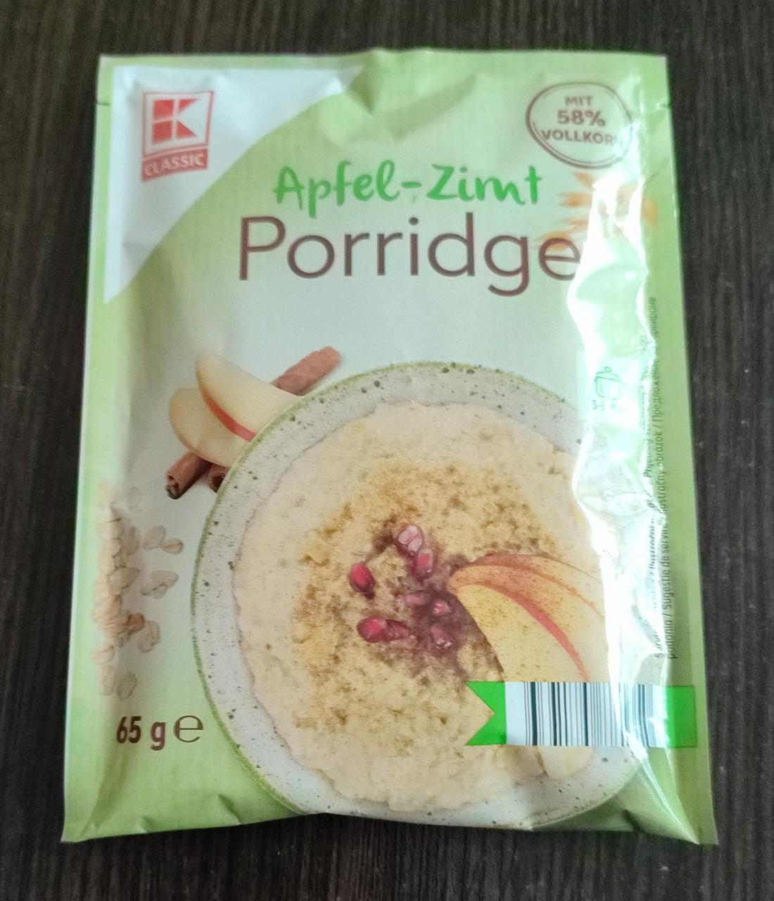 Képek - Apfel-zimt porridge K-Classic