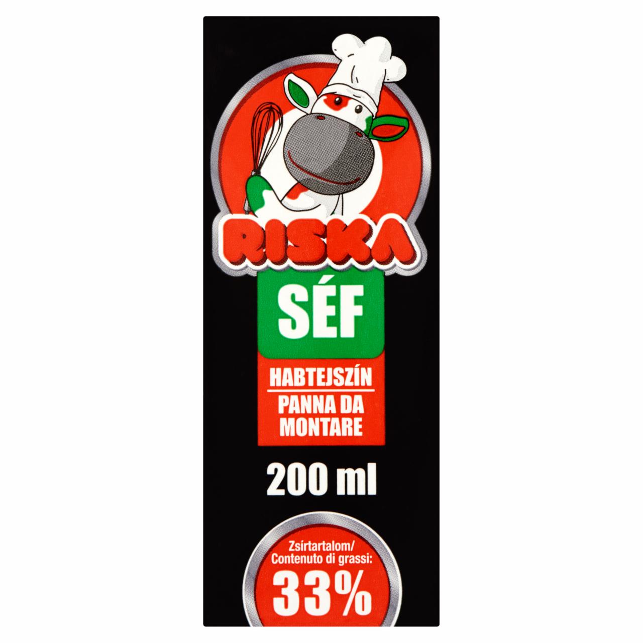 Képek - Riska Séf UHT habtejszín 33% 200 ml