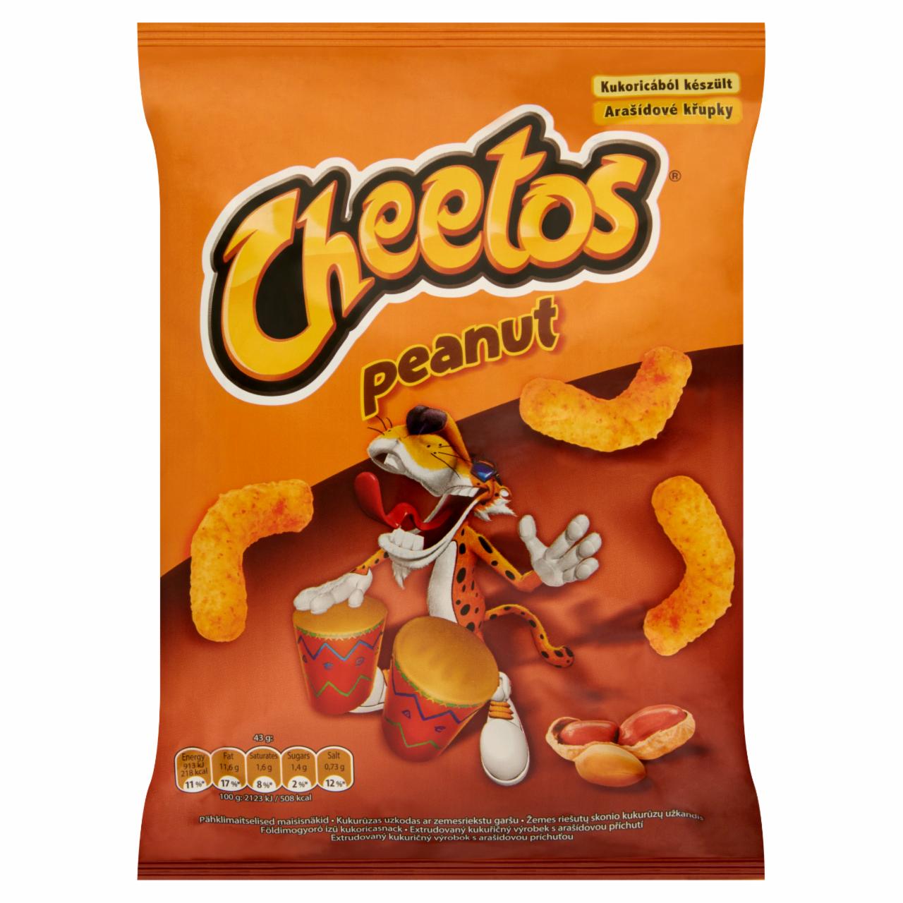 Képek - Cheetos Földimogyoró ízű kukoricasnack 43 g