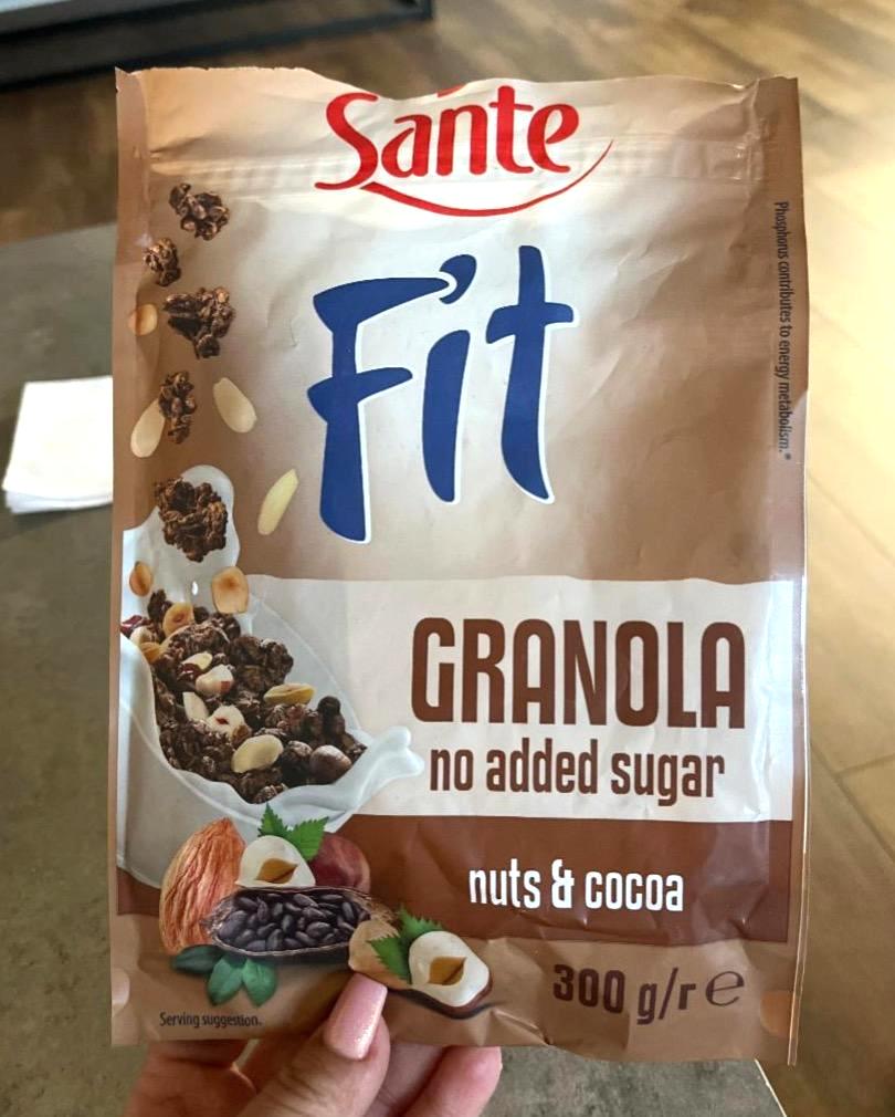 Képek - Fit granola Nuts & cocoa Sante